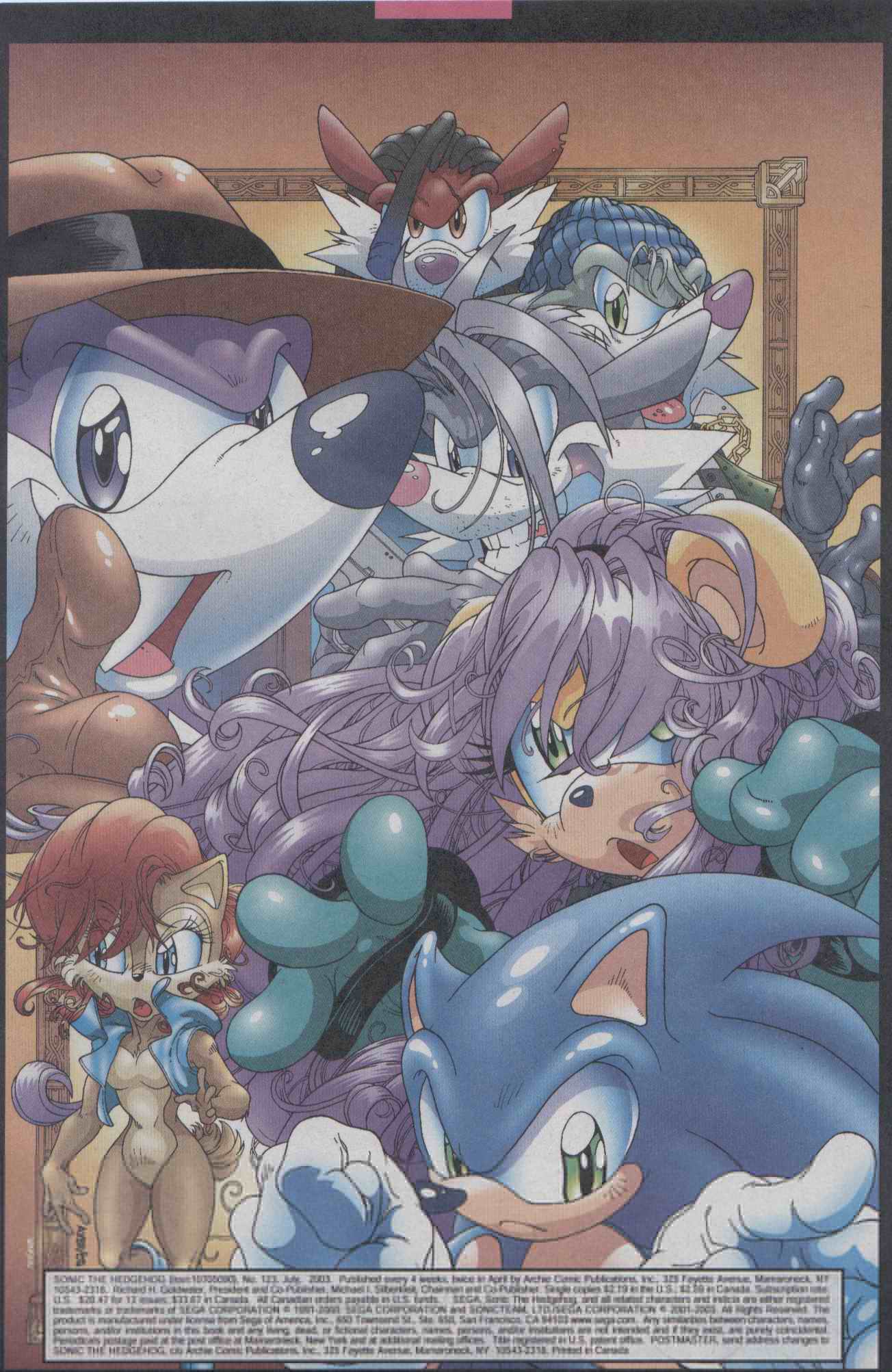 Sonic - Archie Adventure Series July 2003 Page 01